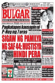 Bulgar The Number 1 Daily Newspaper Tabloid In The Philippines Nielsen And Ipsos Media Research For Inquiries Call Us At 02 7328603 Or 02 7496094 Email Us At Ads At Bulgar Com Ph